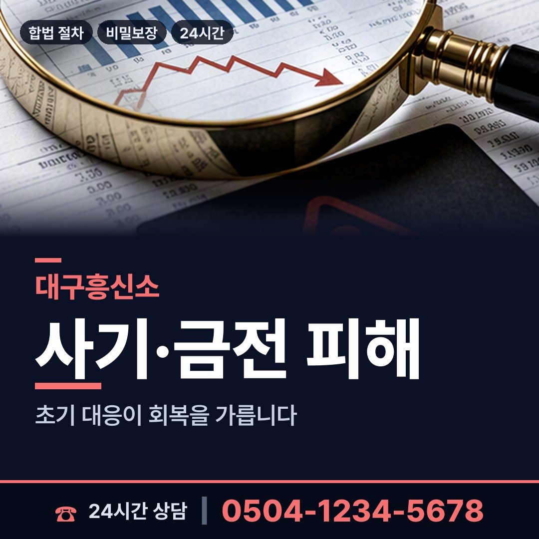 대구 하빈면 탐정사무소 상담 안내